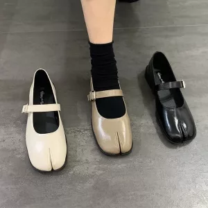 pantofi, balerini, balerini de dama, pantofi cu varf despicat
