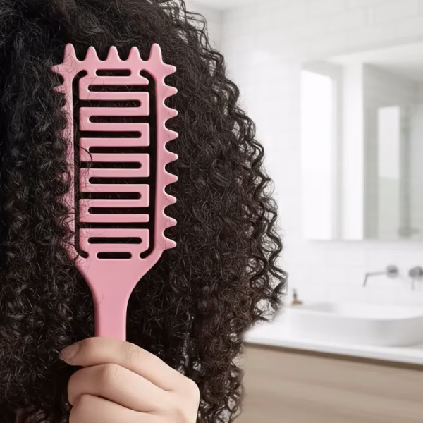hair brush, curly hair brush, detangling hair brush, vented hair brush