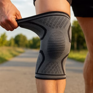 knee brace support, knee compression sleeve