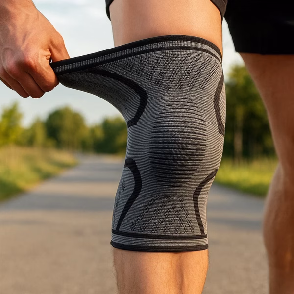 knee brace support, knee compression sleeve