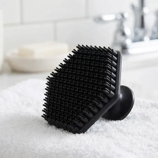 facial scrubber, facial cleaning brush, facial scrub brush, silicone face brush