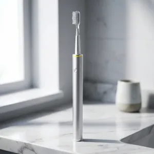 electric toothbrush, sonic toothbrush, thin toothbrush