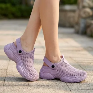 sandals with backstrap