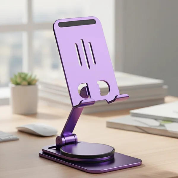 foldable phone stand, rotating phone stand, rotating phone holder, folding phone stand, folding phone holder