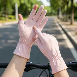 Mănuși de exterior cu protecție UV și degete rabatabile